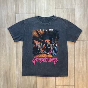 Goosebumps Slappy Graphic T Shirt Men’s Medium Black R.L. Stine Vintage Style